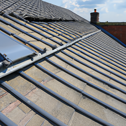 Reparatur von undichten Dächern oder Dachrinnen