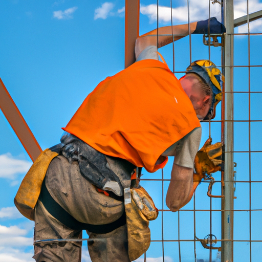 Reparatur von beschädigten Zäunen oder Toren